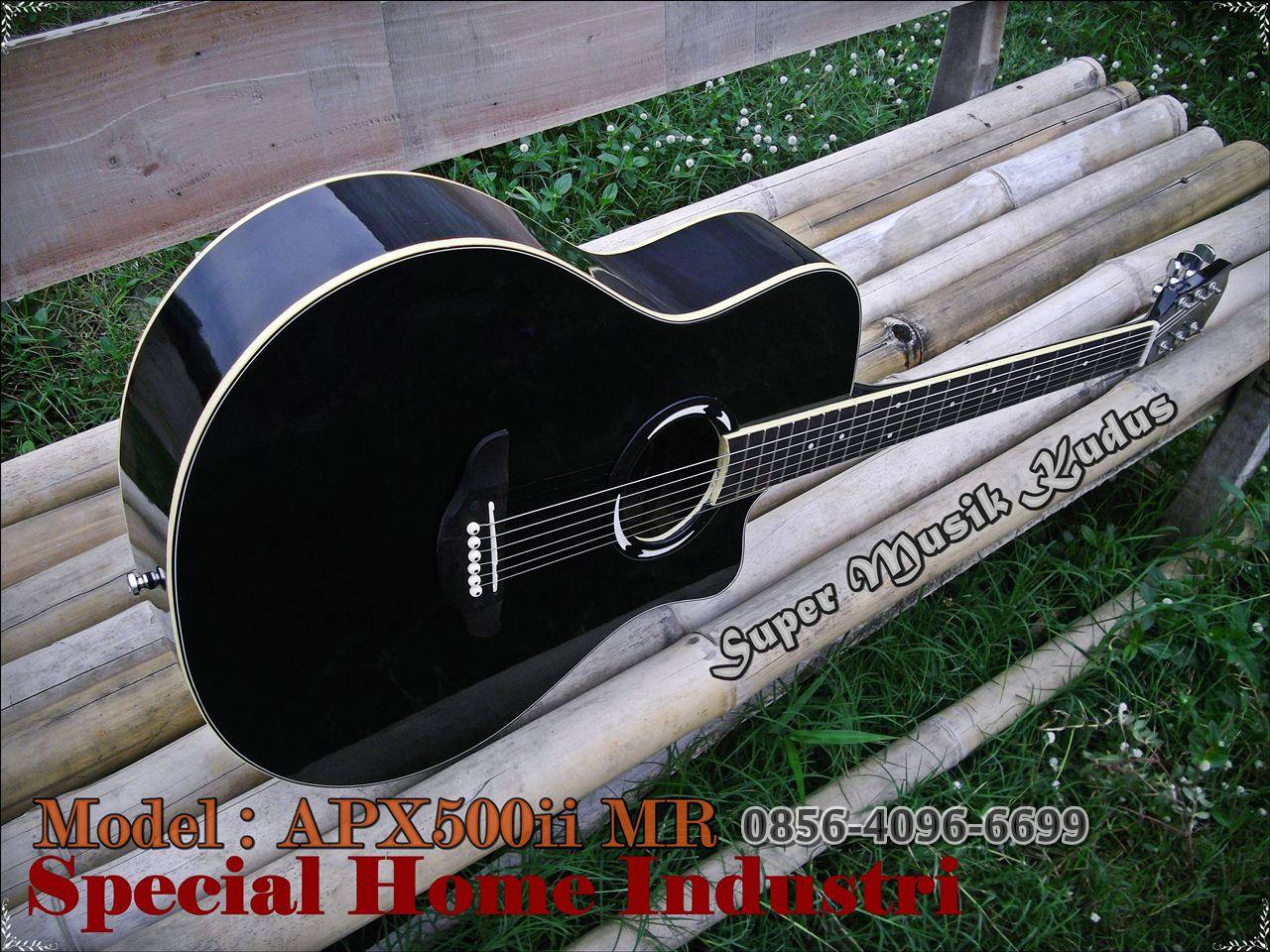 Gitar custom home industri model/kw yamaha apx500ii MR 